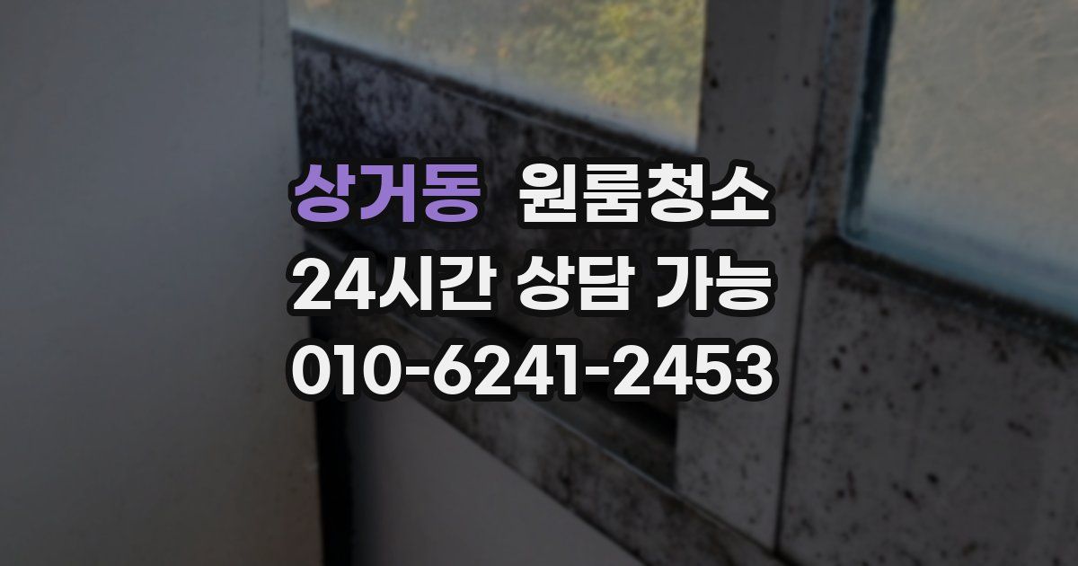 상거동 입주청소