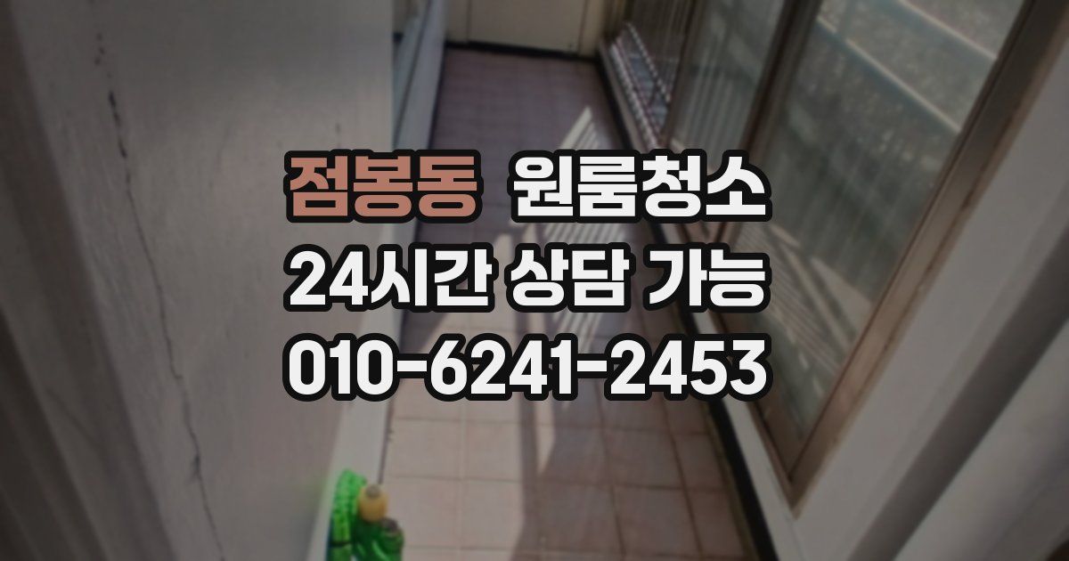 점봉동 입주청소