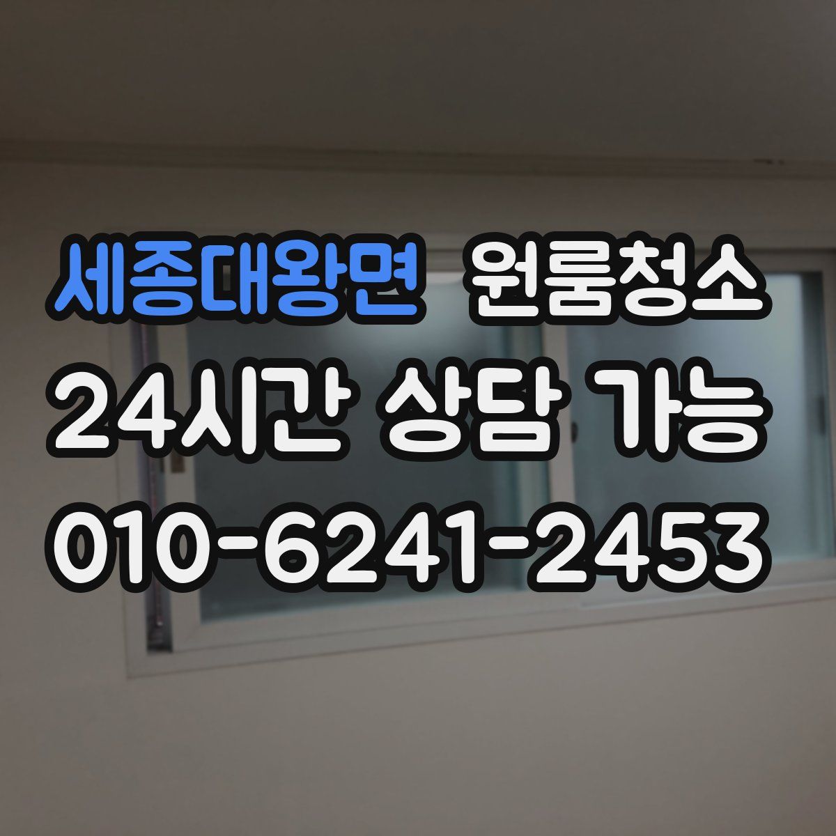 세종대왕면 원룸청소