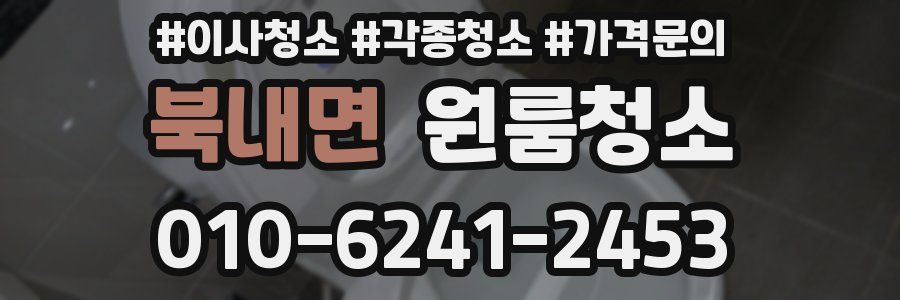북내면 이사청소