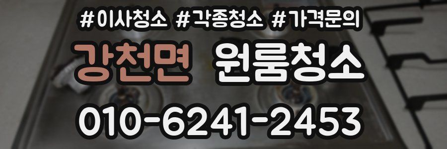 강천면 이사청소