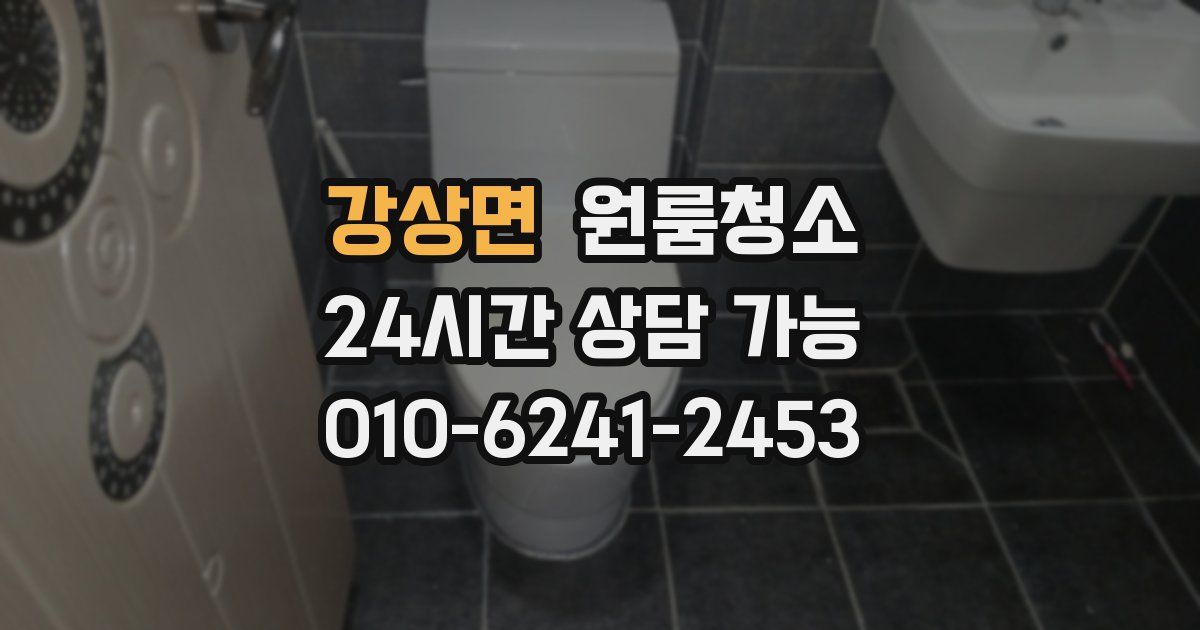 강상면 입주청소