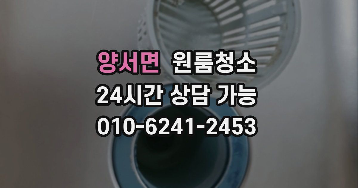 양서면 입주청소