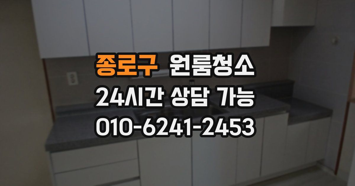종로구 입주청소