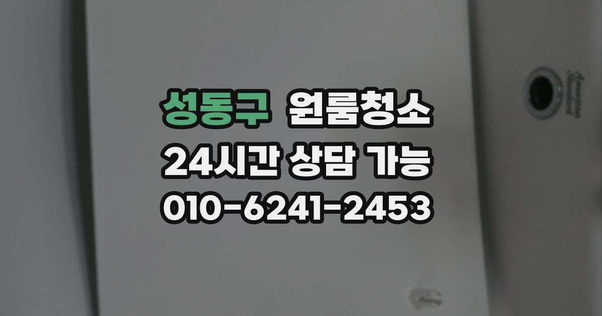 성동구 입주청소