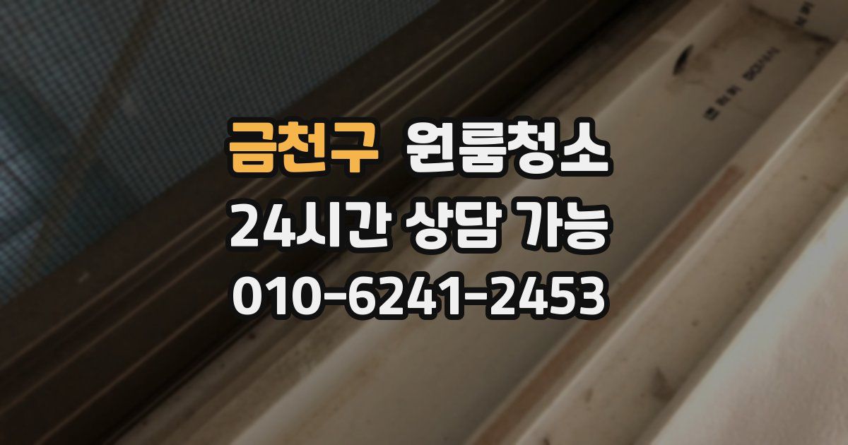 금천구 입주청소