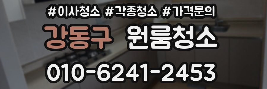 강동구 이사청소