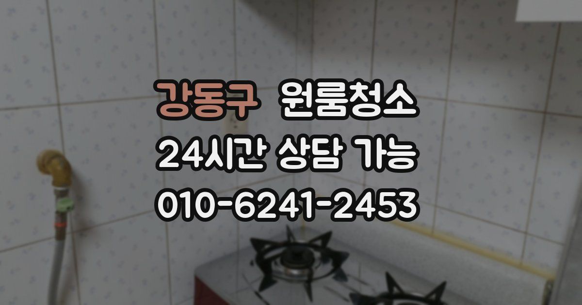 강동구 입주청소