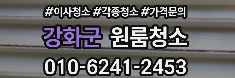 강화군 이사청소