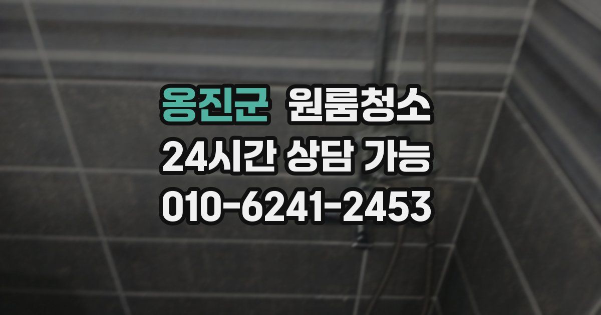 옹진군 입주청소