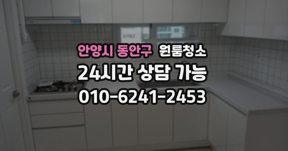 안양시 동안구 입주청소