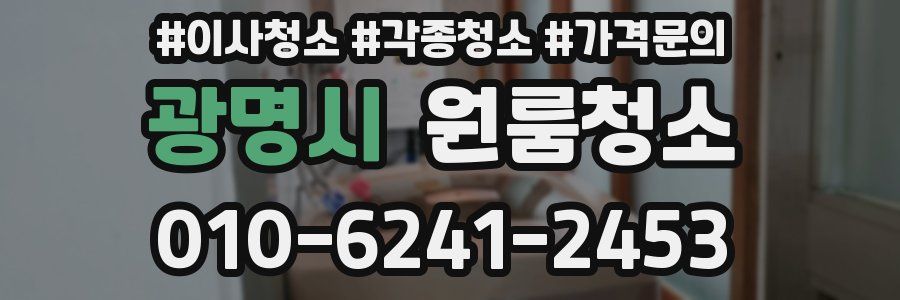 광명시 이사청소