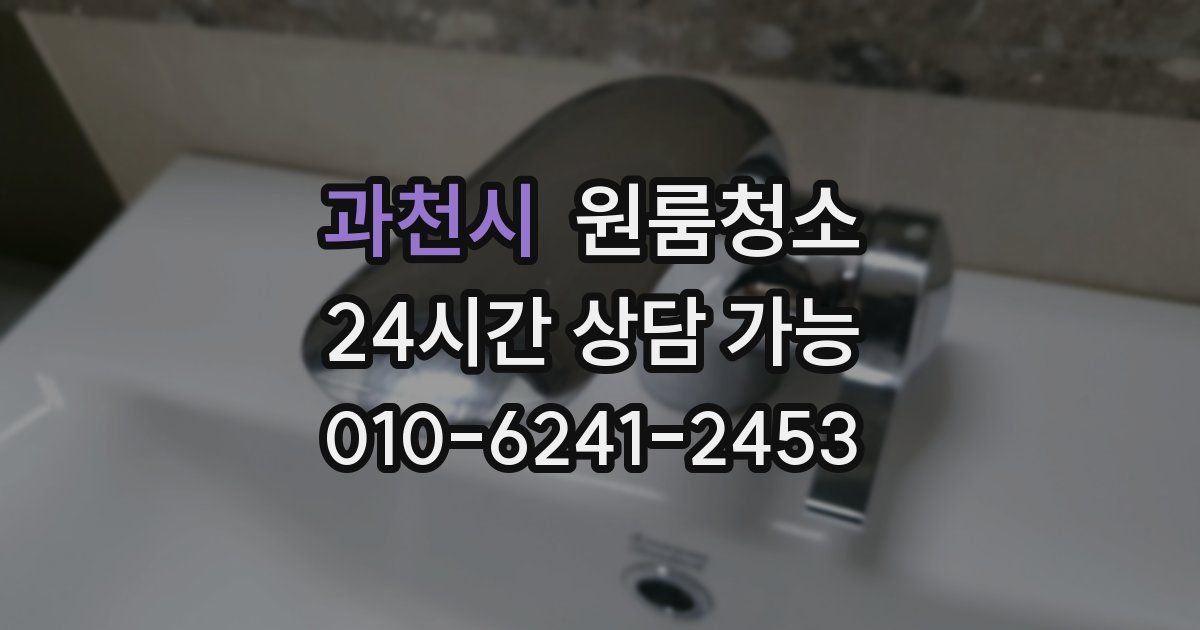 과천시 입주청소