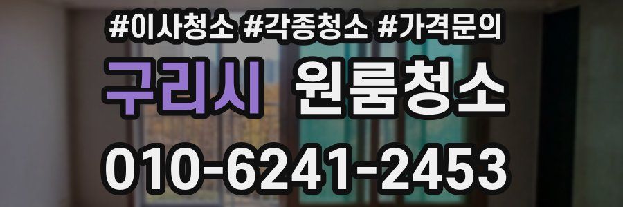 구리시 이사청소