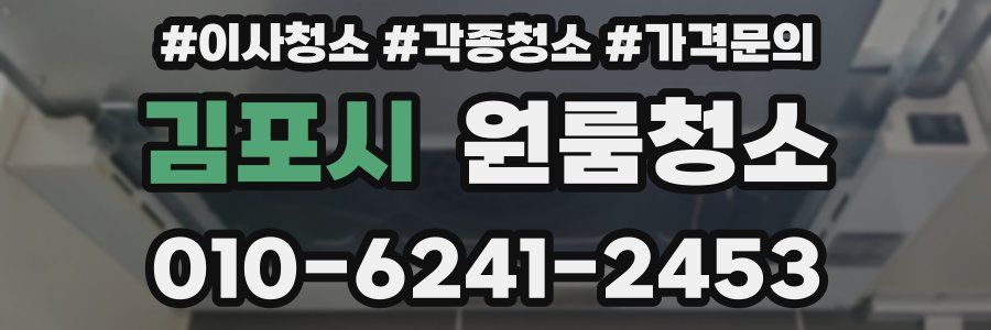 김포시 이사청소