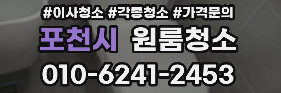 포천시 이사청소