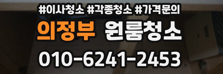 의정부 이사청소