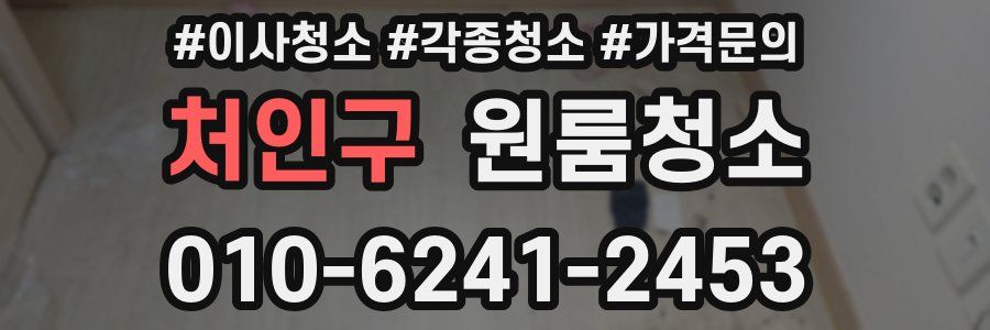 처인구 이사청소