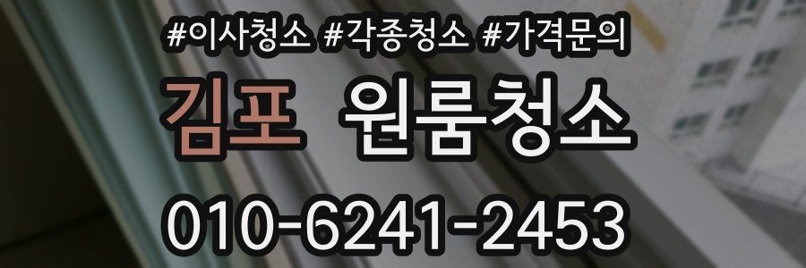 김포 이사청소