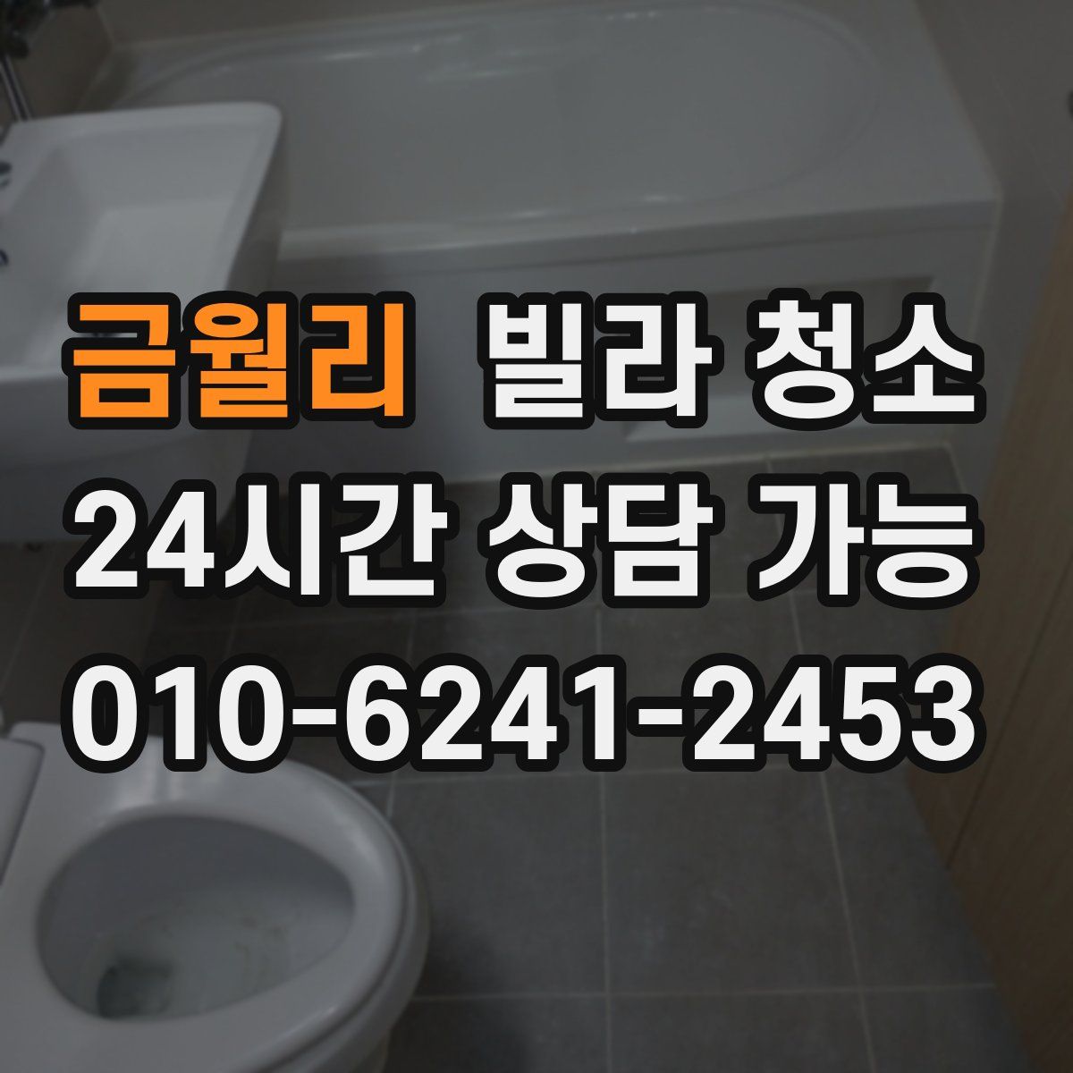 금월리 빌라 청소