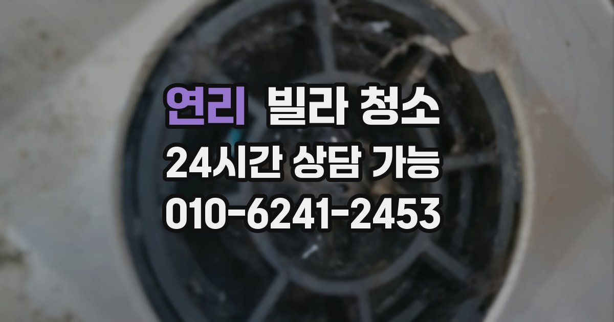 연리 빌라 청소