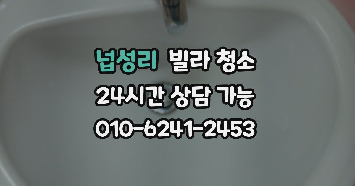 넙성리 빌라 청소