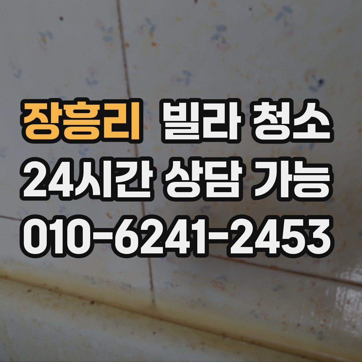 장흥리 빌라 청소