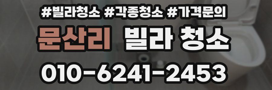 문산리 빌라 청소