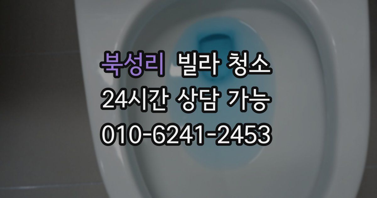 북성리 빌라 청소