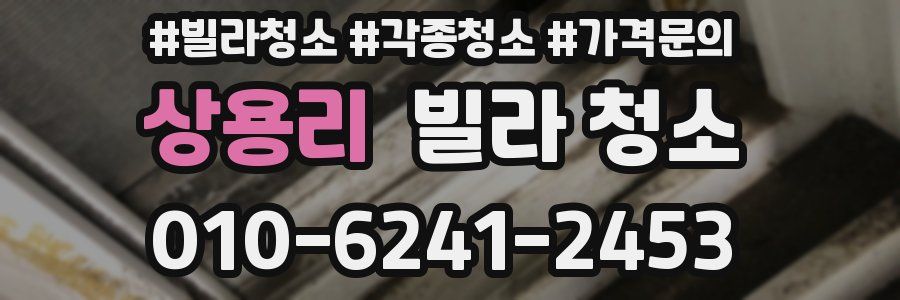 상용리 빌라 청소