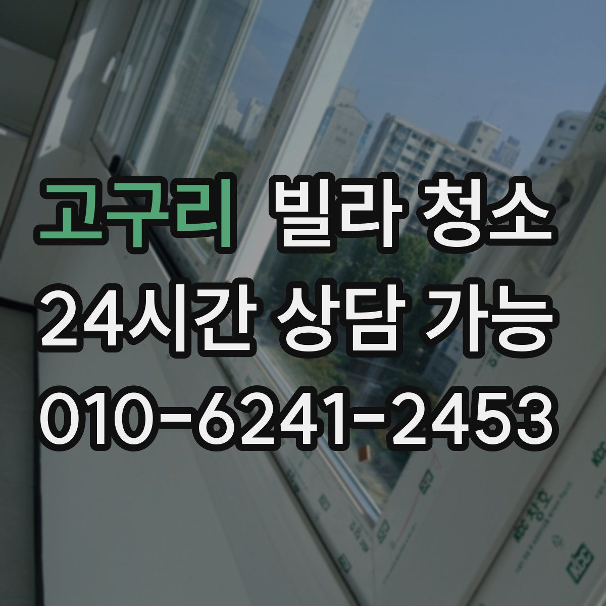 고구리 빌라 청소