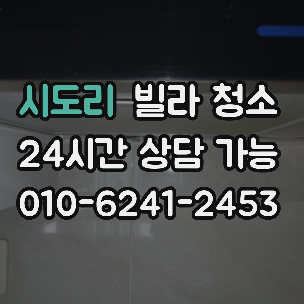 시도리 빌라 청소