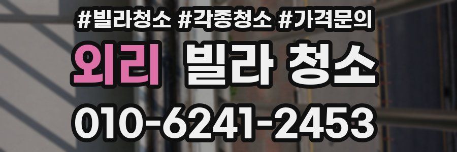 외리 빌라 청소