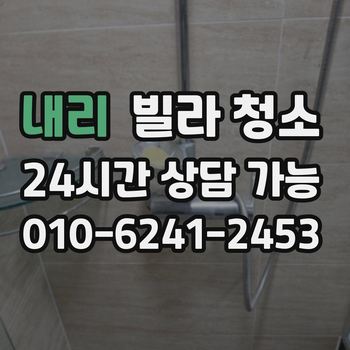 내리 빌라 청소