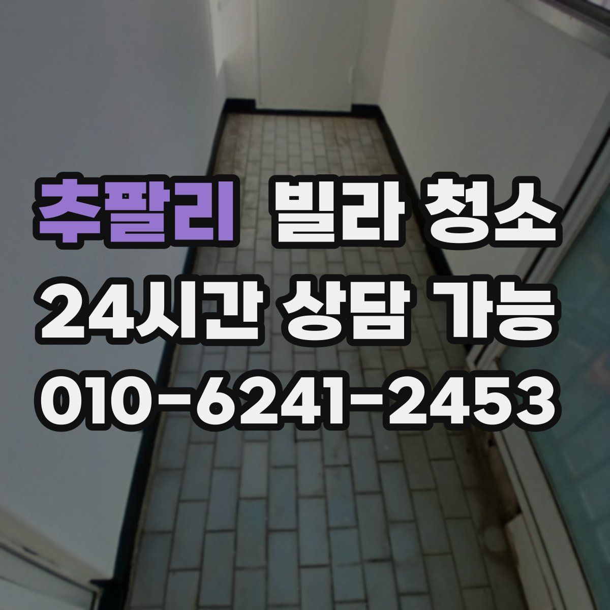 추팔리 빌라 청소