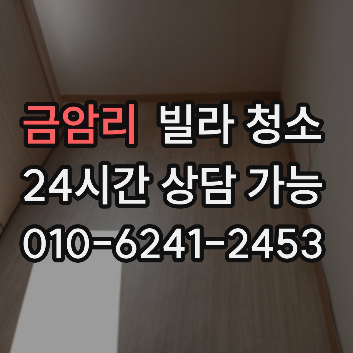 금암리 빌라 청소