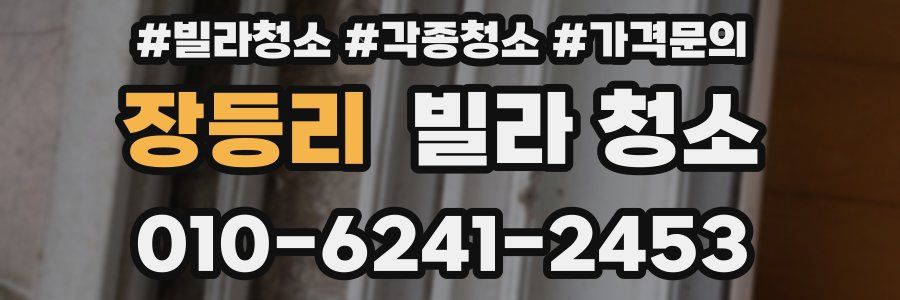 장등리 빌라 청소