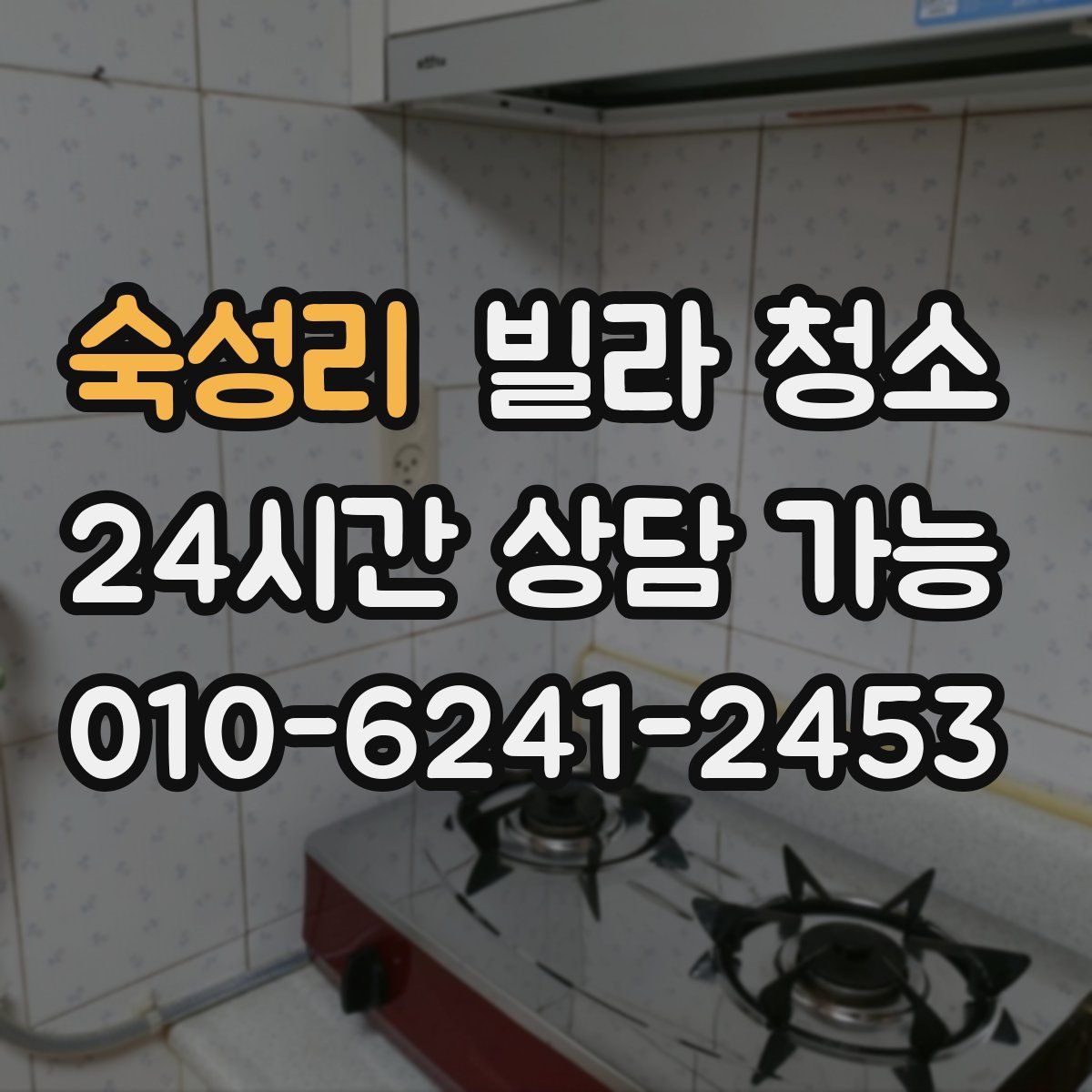 숙성리 빌라 청소