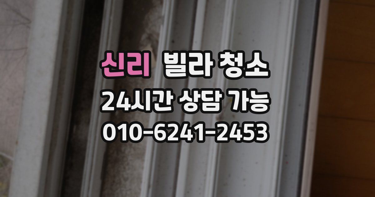 신리 빌라 청소