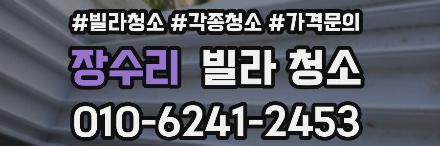 장수리 빌라 청소