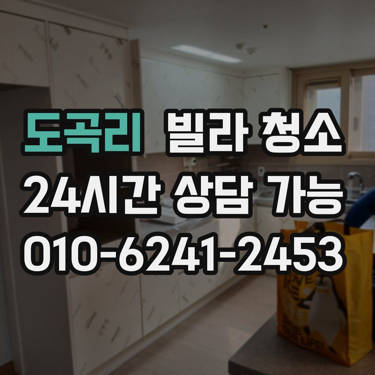 도곡리 빌라 청소