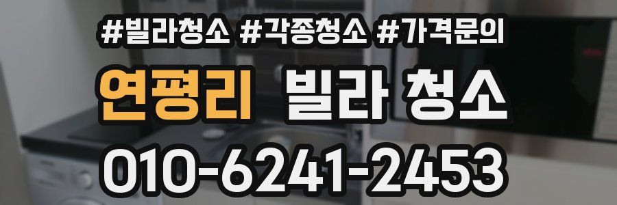 연평리 빌라 청소