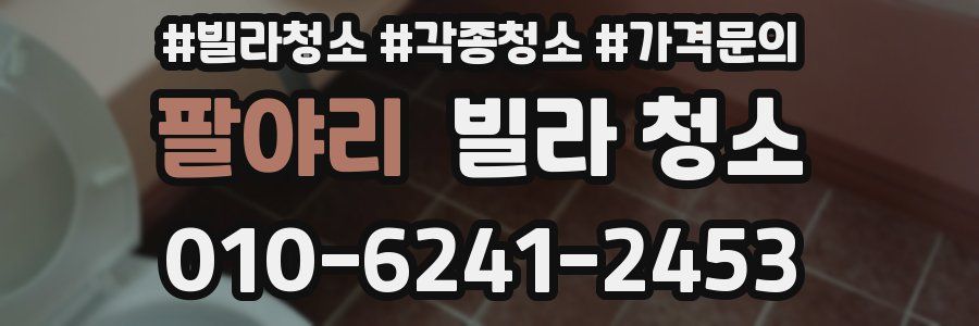 팔야리 빌라 청소