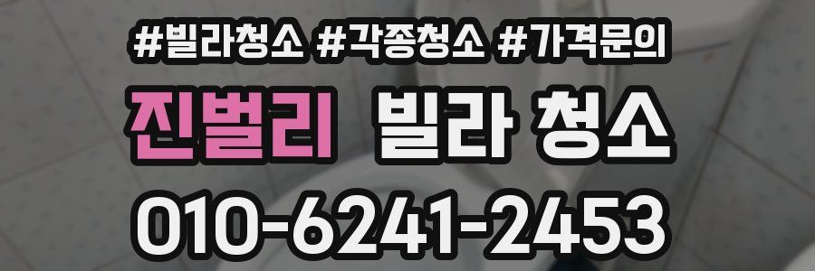 진벌리 빌라 청소