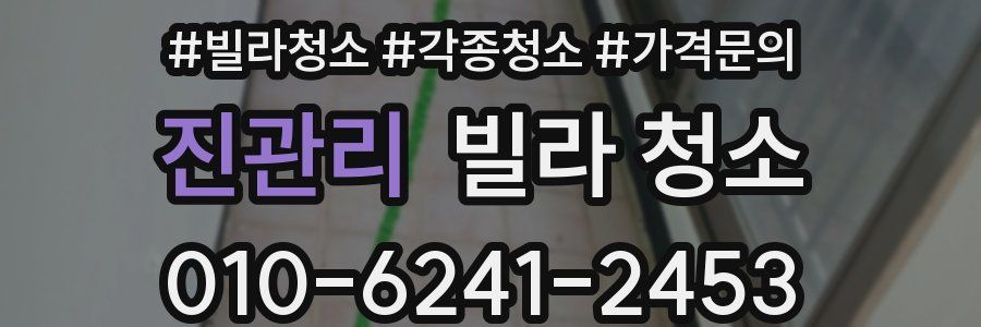 진관리 빌라 청소