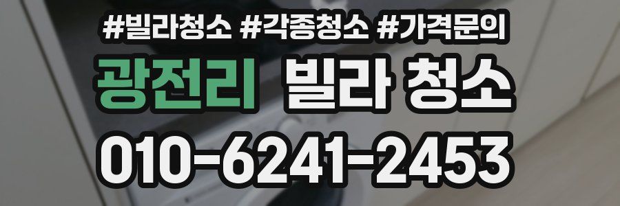 광전리 빌라 청소