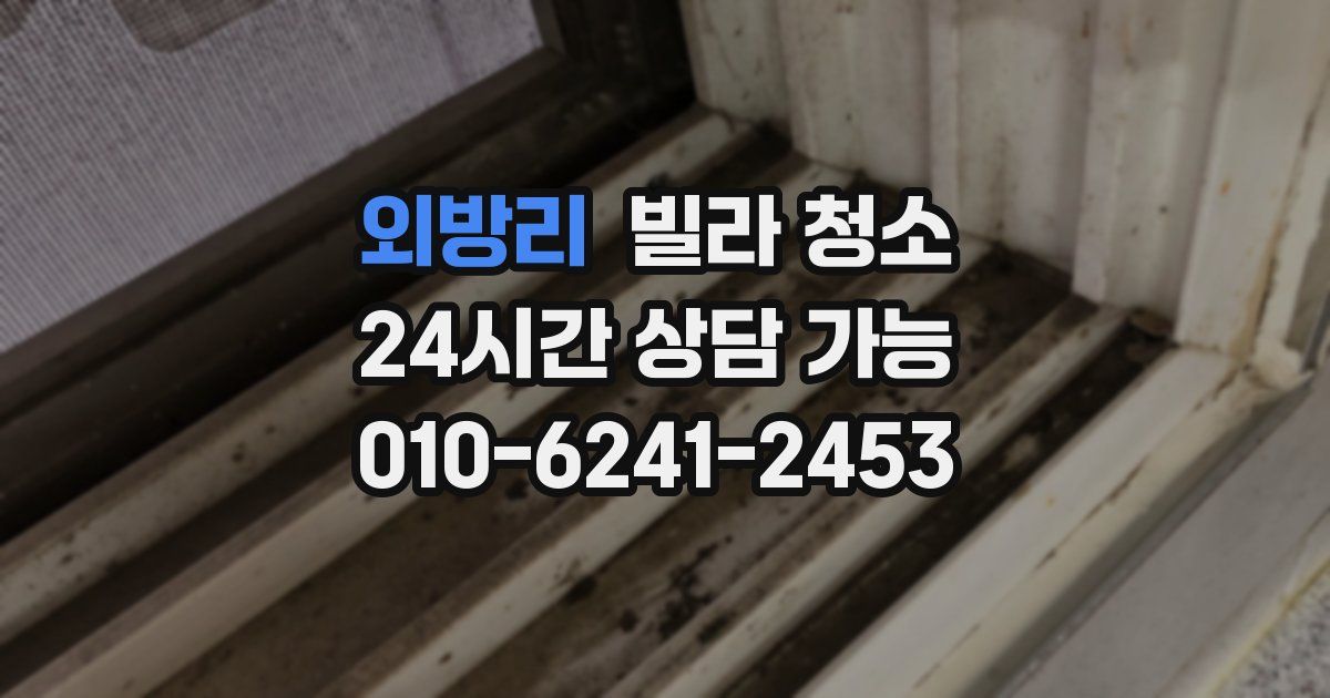 외방리 빌라 청소