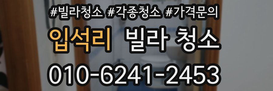 입석리 빌라 청소