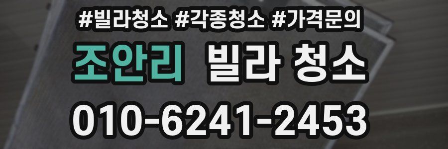 조안리 빌라 청소