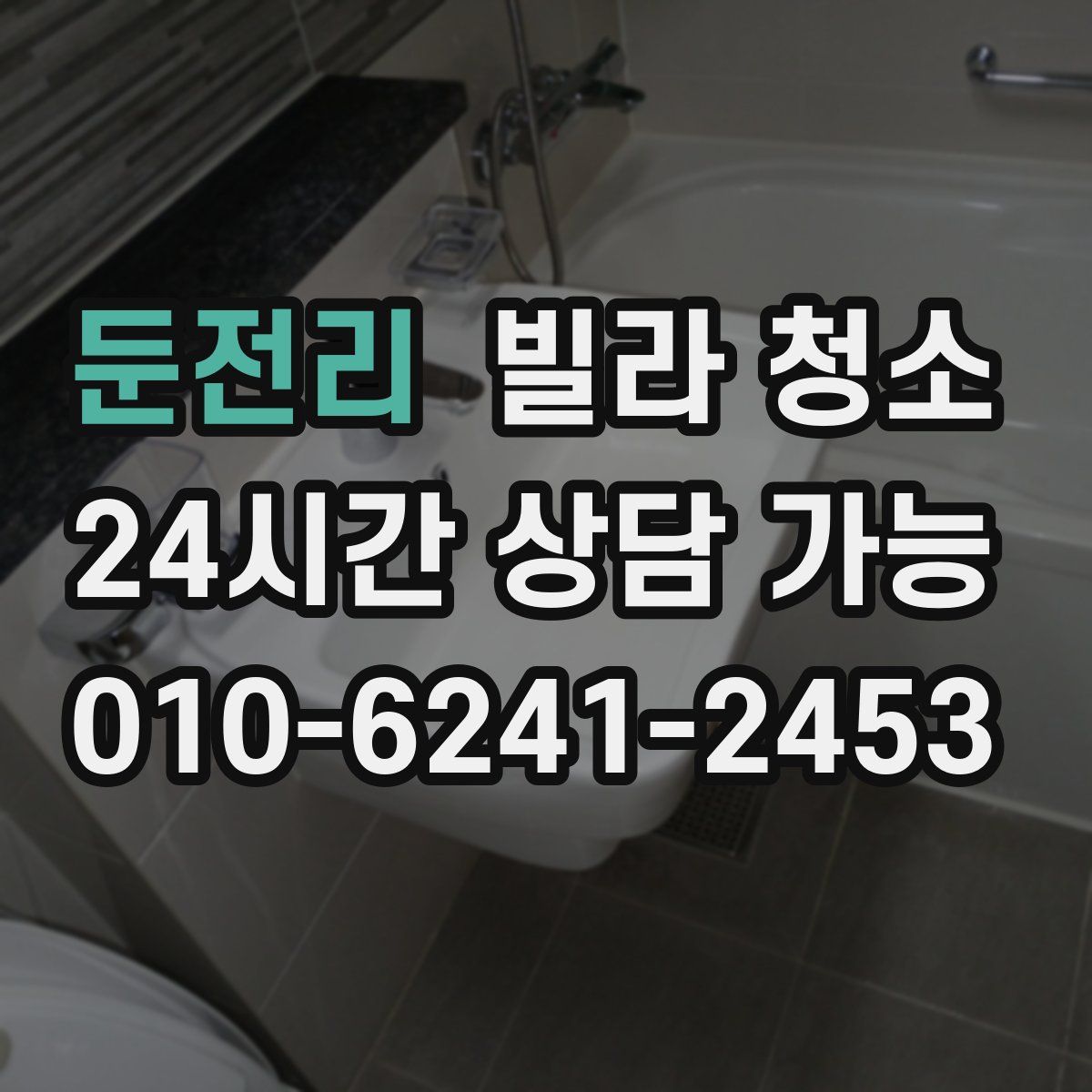 둔전리 빌라 청소